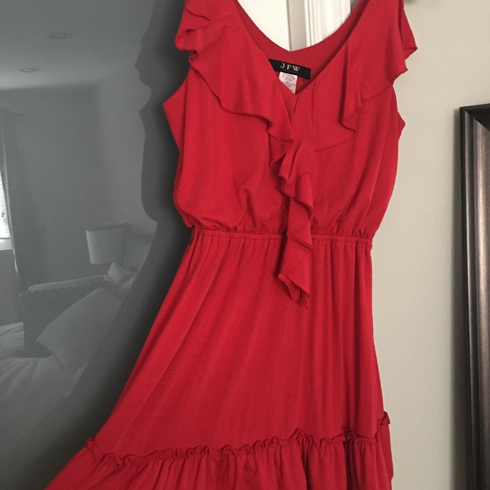 Red day dress
